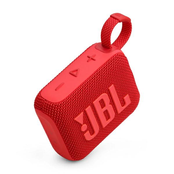 JBL 防塵防水対応ポータブルBluetoothスピーカー GO 4 [レッド