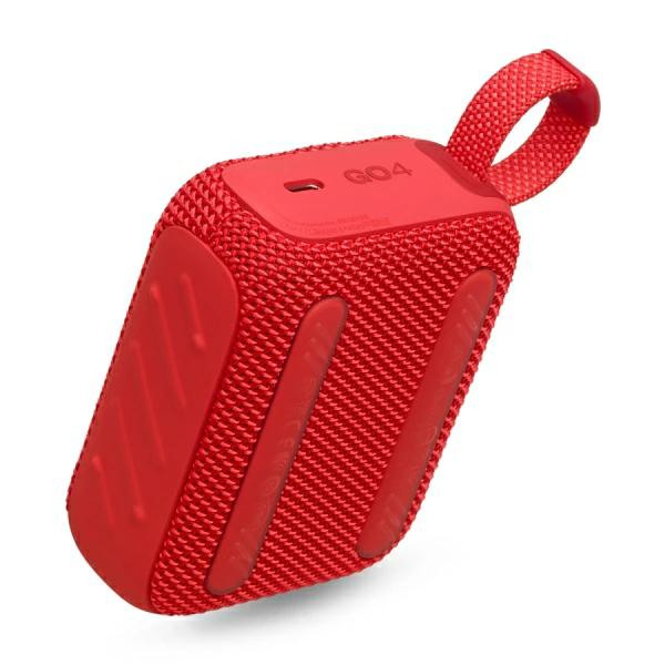 JBL 防塵防水対応ポータブルBluetoothスピーカー GO 4 [レッド
