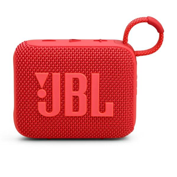 JBL 防塵防水対応ポータブルBluetoothスピーカー GO 4 [レッド