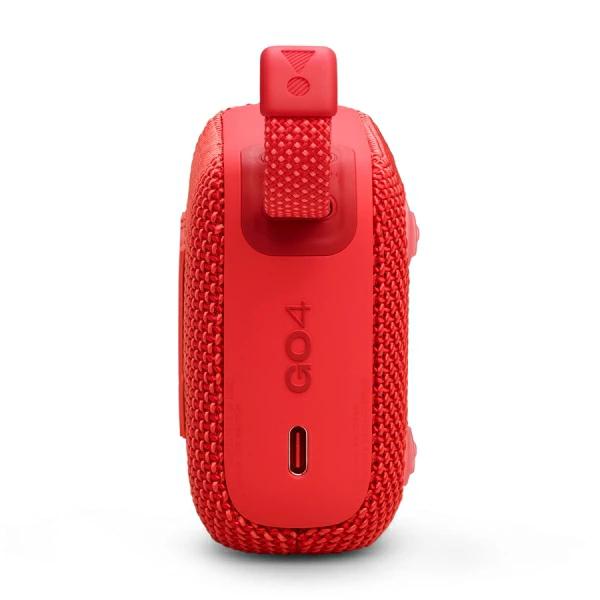 JBL 防塵防水対応ポータブルBluetoothスピーカー GO 4 [レッド