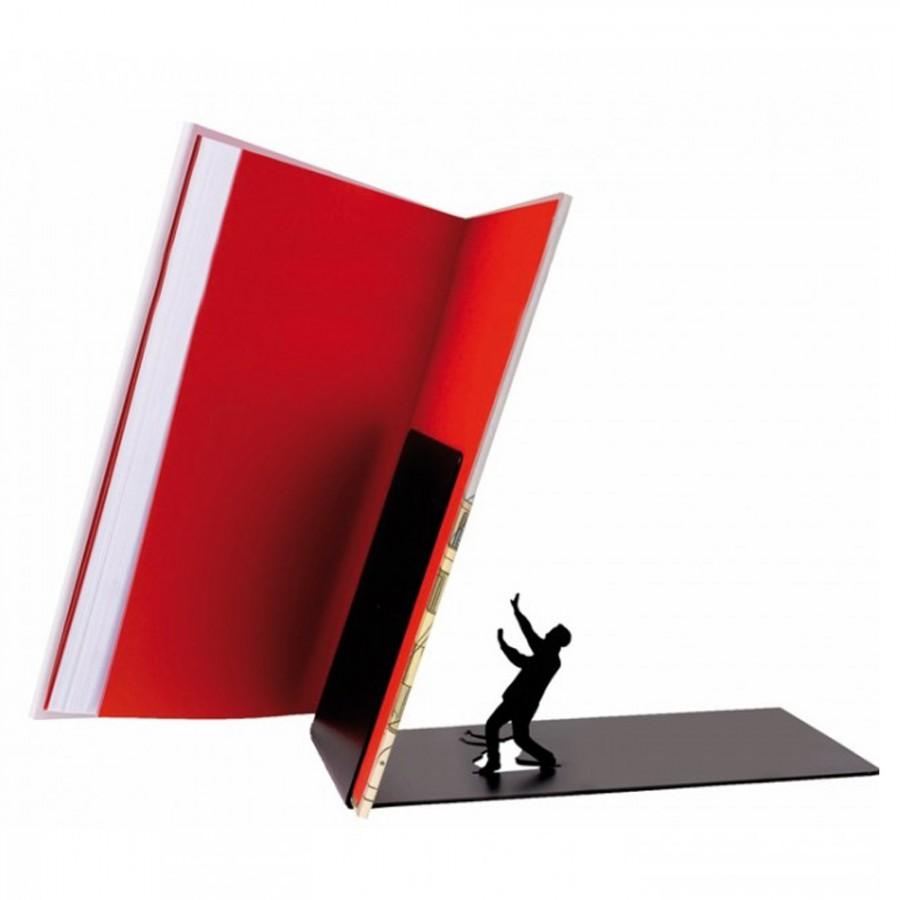 不思議なブックエンド 本が落ちてくる Falling Bookend おしゃれデザイナーズブランド「Artori Design」SHOKAI ...