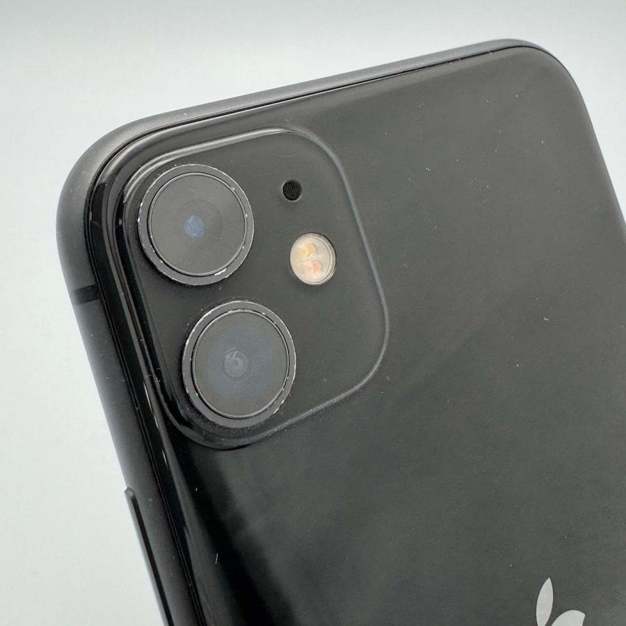 ジャンク】iPhone11 256GB ブラック 液晶下部黒ずみあり