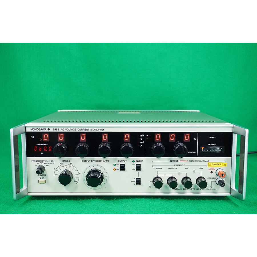 YOKOGAWA 2558-01 交流標準電圧電流発生器 - 電気計測器 YOKOGAWA 2558-01 交流標準電圧電流発生器 - 電気計測器