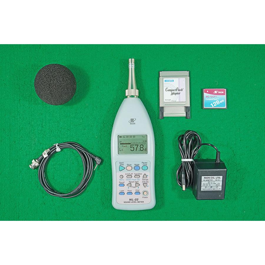 普通騒音計（検定済証付） NL-22 RION リオン 中古 : 測定器市場 