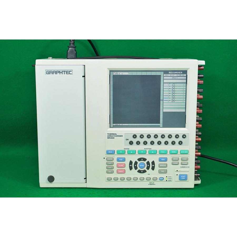 測定器市場サーマルアレイコーダ WR310-16 WR3-MAMP×8 グラフテック GRAPHTEC 中古