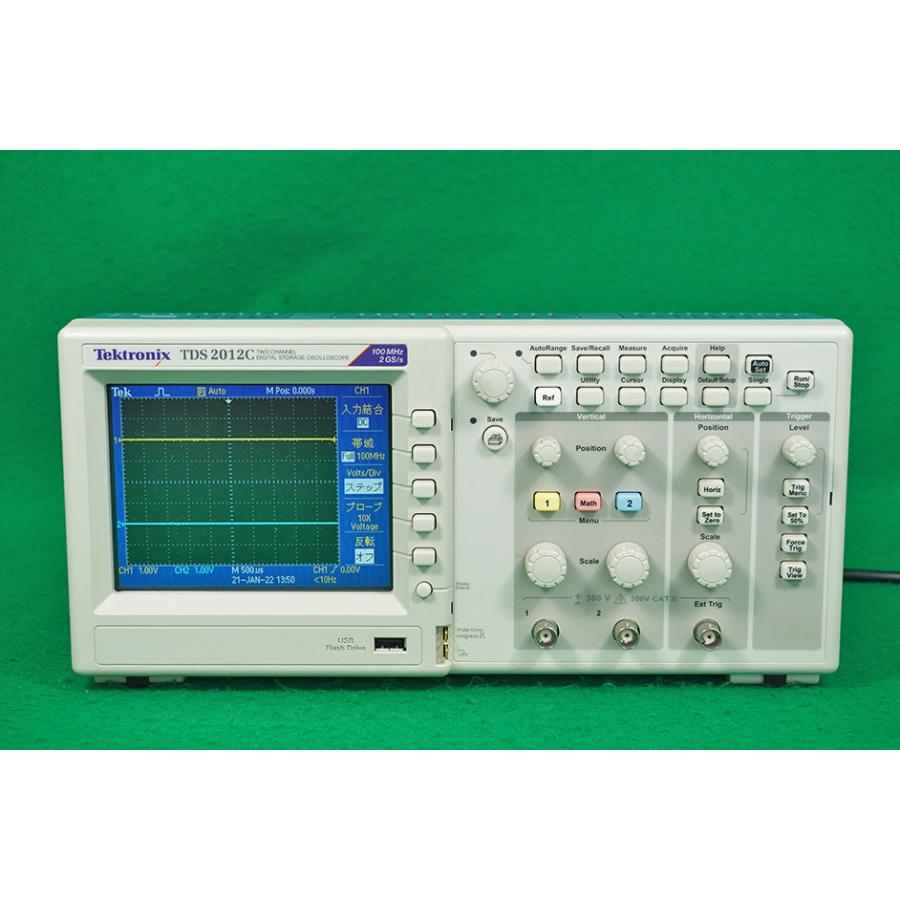 デジタルオシロスコープ TDS2012C TEKTRONIX テクトロニクス 中古｜sokuteiki-market