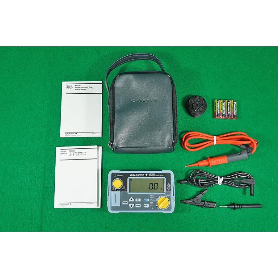 デジタル絶縁抵抗計 MY600 YOKOGAWA 横河電機 中古 : 01084 デジタル絶縁抵抗計 MY600 YOKOGAWA 横河電機 中古 : 01084