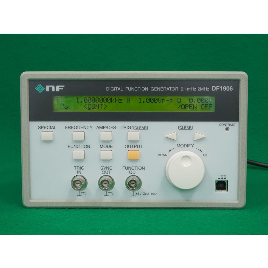 ファンクションジェネレータ DF1906 エヌエフ NF 中古 : 01206 : 測定 