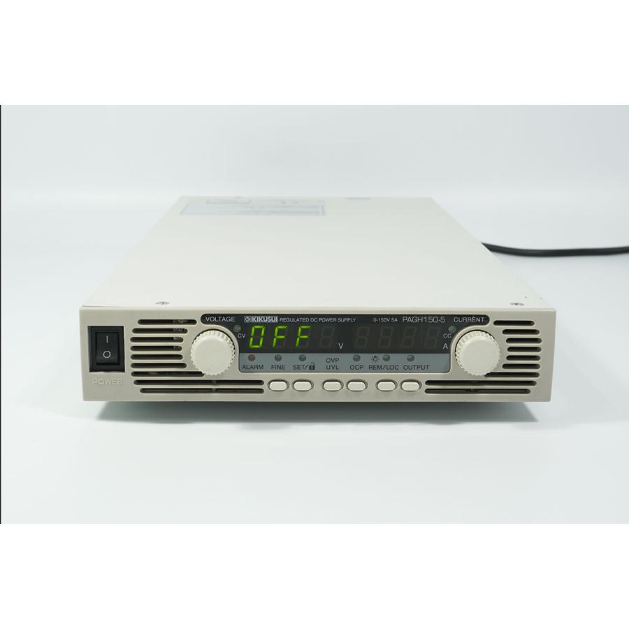 薄型可変スイッチング電源 PAGH150-5 KIKUSUI 菊水電子工業 中古