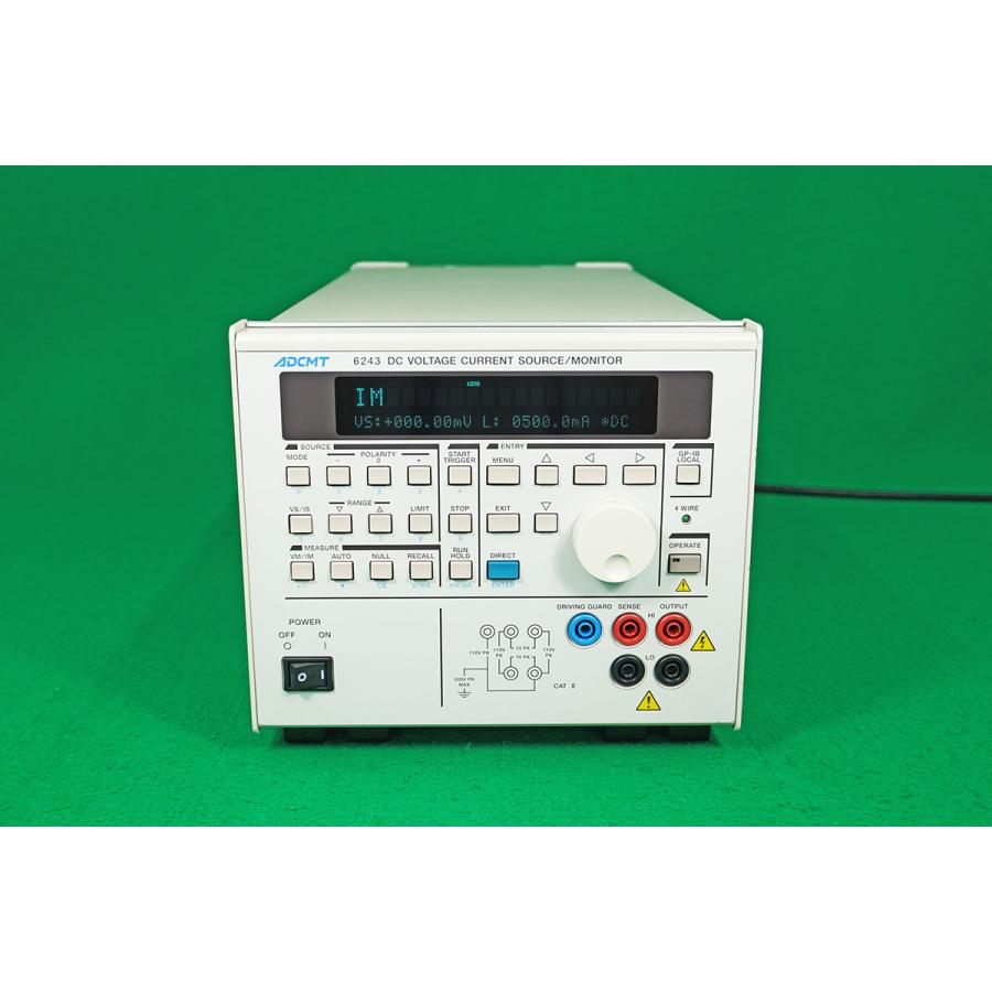 直流電圧電流発生器 6243 エーディーシー ADCMT 中古 : 測定器市場 
