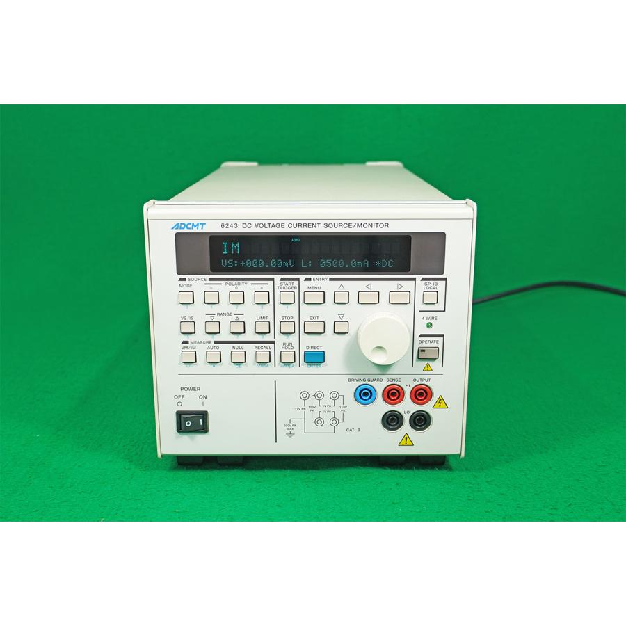 直流電圧電流発生器 6243 エーディーシー ADCMT 中古 : 測定器市場