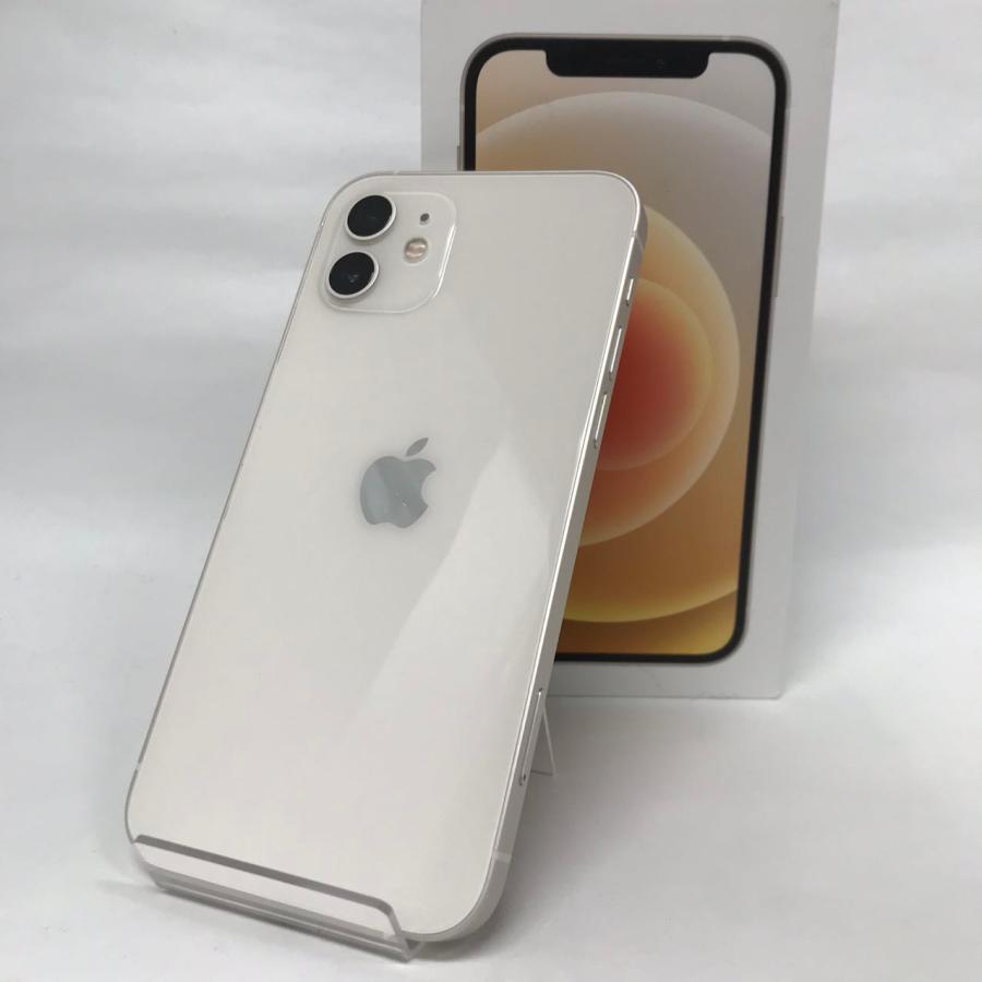 【中古Cランク】iPhone12 64GB ホワイト バッテリー最大容量95% SIMロック解除 SIMフリー NGHP3J/A A2402 スマホ スマートフォン 本体 Apple アップル｜sokuteikiya｜02