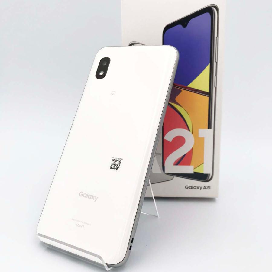 Galaxy A SAMSUNG A21 シンプル SCV49 64GB 本体 au版 ホワイト Galaxy A SAMSUNG A21 シンプル SCV49 64GB 本体 au版 ホワイト