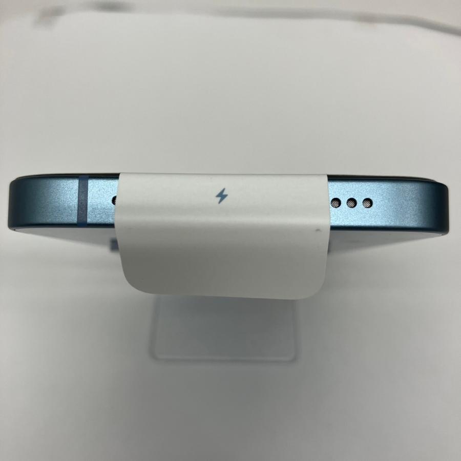 週末値下！新品未使用iPhone14 本体　128GBブルー　バッテリー100% 極美品】Apple iPhone14 ブルー 128GB バッテリー最大容量100