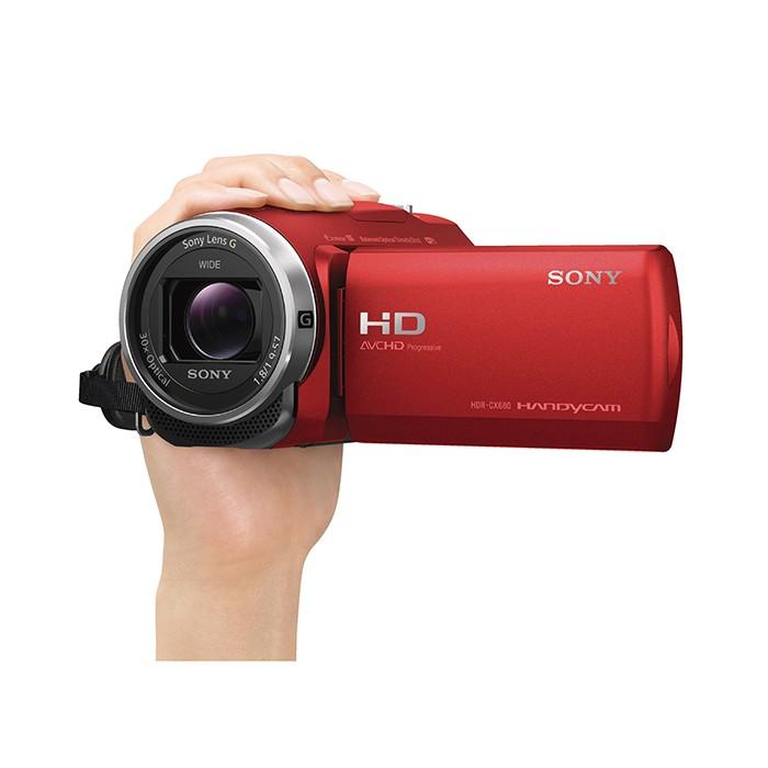 SONY ソニー デジタルHDビデオカメラレコーダー HDR-CX680 R （レッド