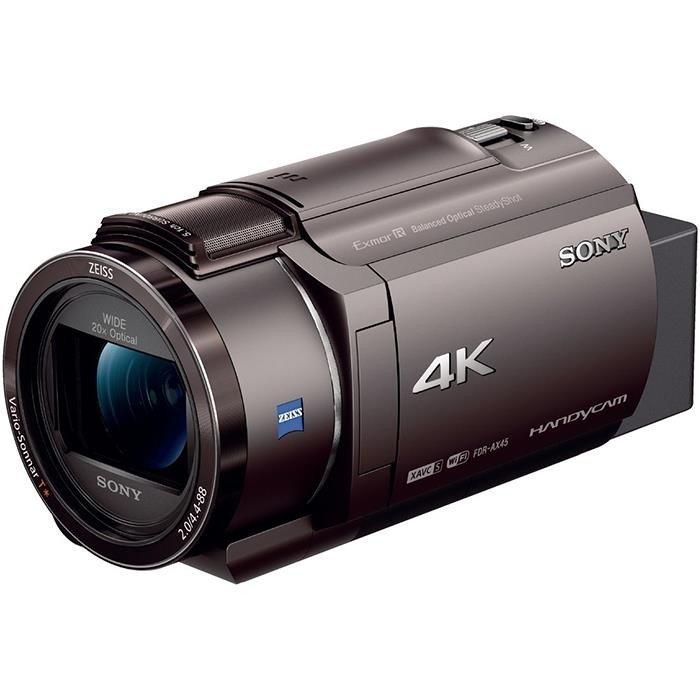 SONY ソニー デジタル4Kビデオカメラレコーダー FDR-AX45 ブロンズ
