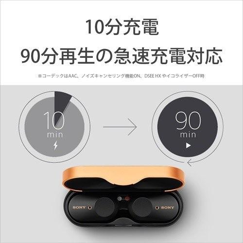 SONY ノイズキャンセル機能搭載 完全ワイヤレスイヤホン WF-1000XM3(S