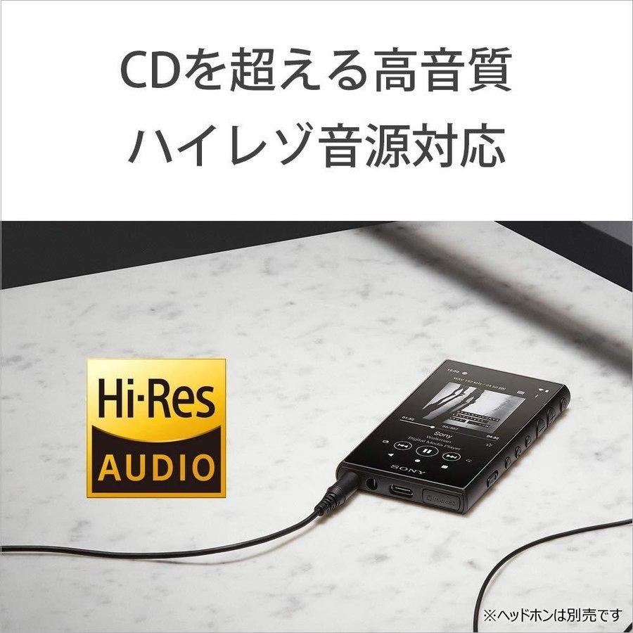SONY ソニー ウォークマン 32GB ハイレゾ対応 NW-A106 (B) [ブラック 