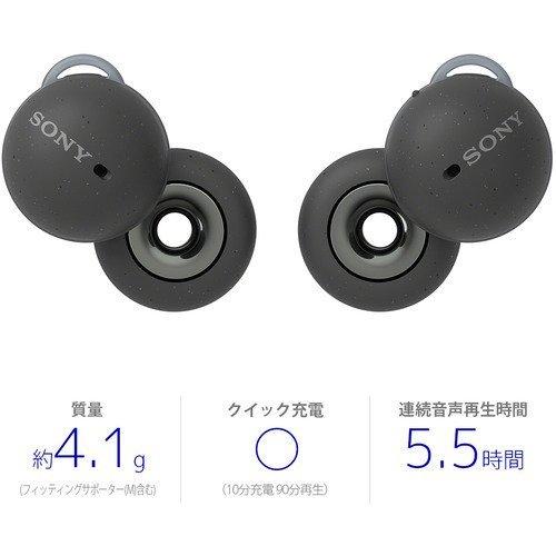 Linkbuds WF-L900HM グレー　2台セット SONY ソニー ワイヤレスステレオヘッドセット LinkBuds WF-L900HM