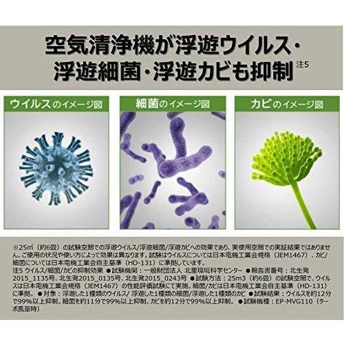 日立 空気清浄機 EP-MVG90（2022年製） 加湿・肌保湿・自動掃除付！花粉やPM2.5等にも対応♪ Amazon.co.jp: 日立 加湿空気清浄機 クリエア ~42畳 自動おそうじ機能