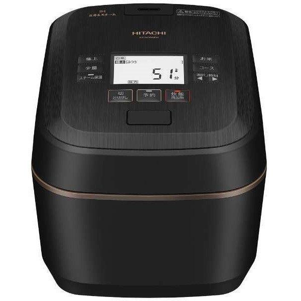 HITACHI 日立 圧力 スチーム IH 炊飯器 沸騰鉄釜 蒸気レス ふっくら