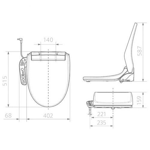 Panasonic（パナソニック） 温水洗浄便座 ビューティ・トワレ パステル
