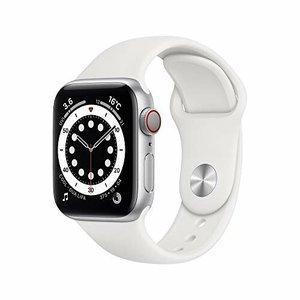 Apple Watch Series 6(GPS + Cellularモデル) 40mmシルバー  