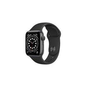Apple Apple Watch Series 6 GPSモデル 40mm ブラック 腕時計 健康 