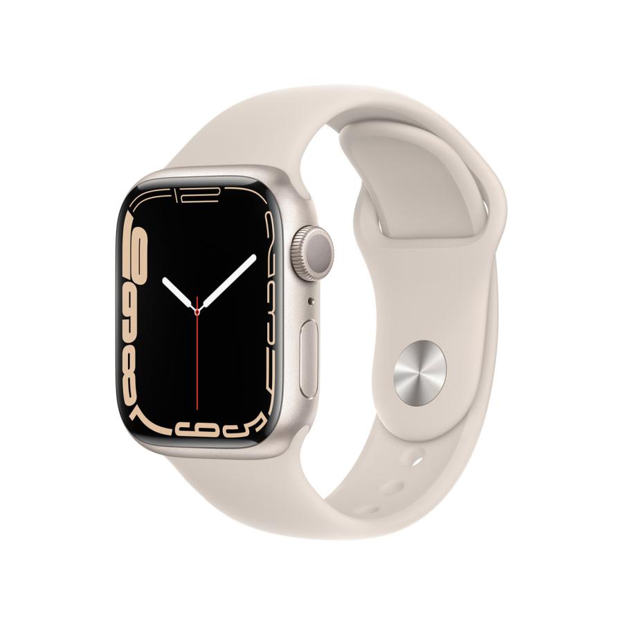 Apple Watch Series 7（GPSモデル）41mmスターライトアルミニウム 