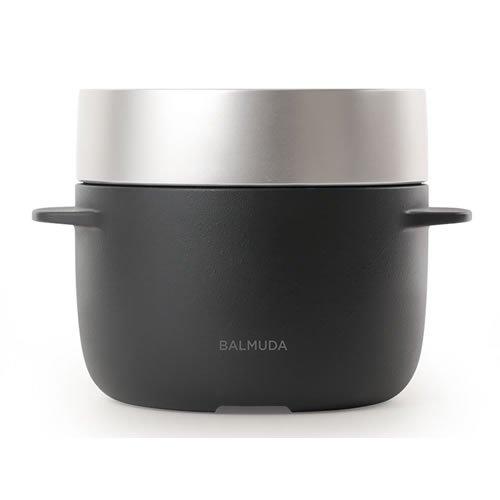 BALMUDA（バルミューダ） 炊飯器 3合炊き The Gohan K03A-BK [ブラック