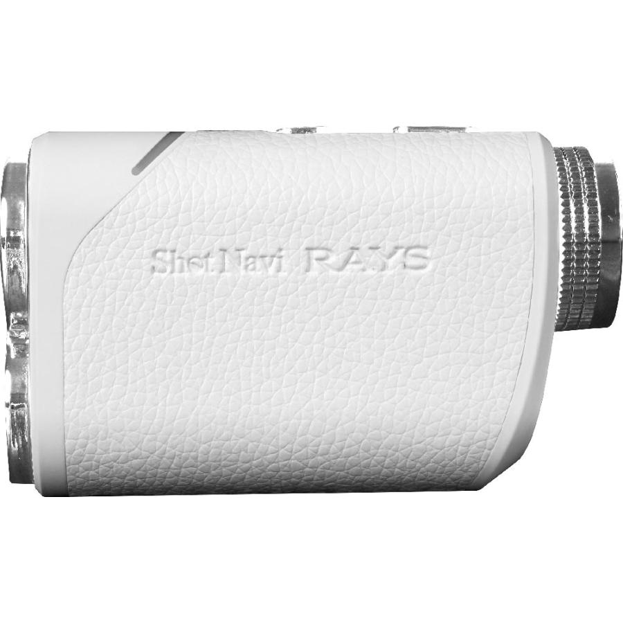 【超美品】Shot Navi Laser Sniper RAYS ホワイト ShotNavi（ショットナビ） レーザー距離計測器 Laser Sniper RAYS