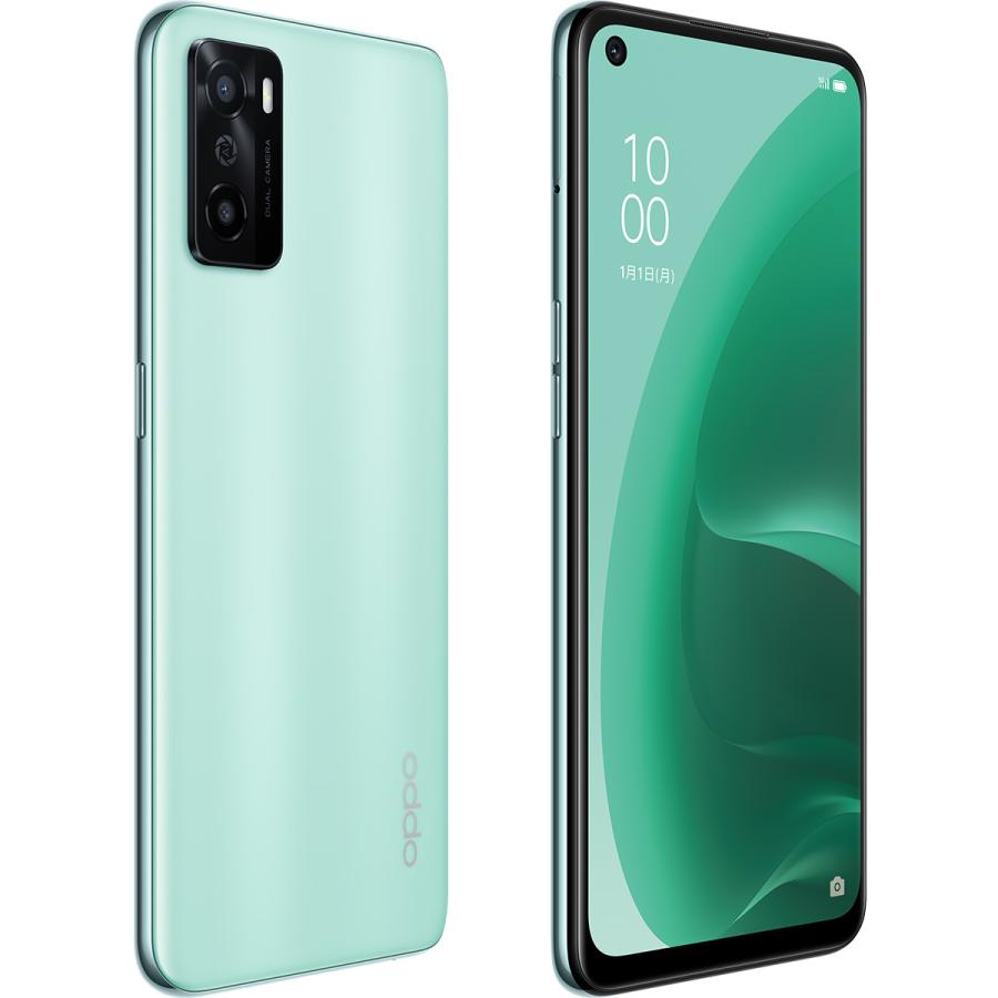 Oppo A55s 5G 本体 4GB RAM 64GB グリーン 美品 OPPO（オッポ） スマートフォン OPPO A55s 5G SIMフリー4GB/64GB