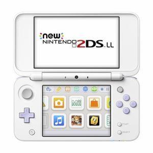 任天堂 Newニンテンドー2DS LL ホワイト×ラベンダー 代引可  