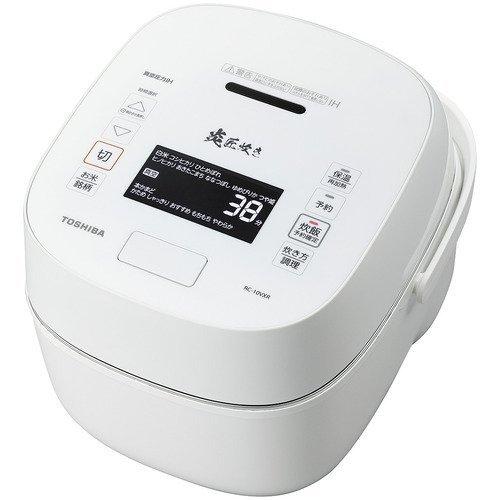 TOSHIBA RC-10VXR 東芝真空圧力IHジャー炊飯器 炎匠炊き TOSHIBA 東芝 真空圧力IH炊飯器 RC-10VXR(W) [ホワイト