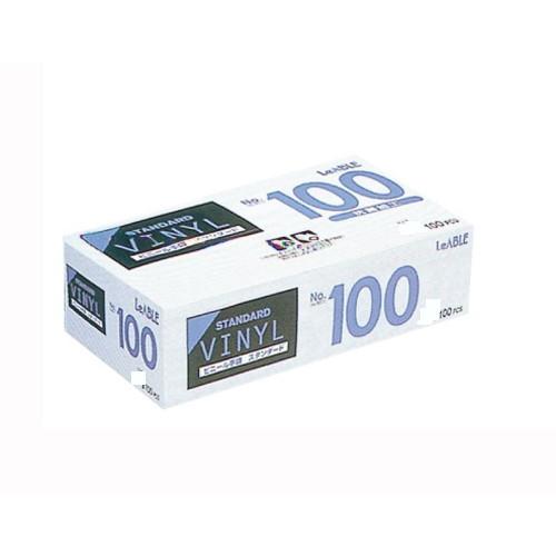 LeABLE No.100 ビニール手袋 スタンダード Mサイズ 100枚入り : 測定の森Yahoo!ショッピング店 - 通販 ...
