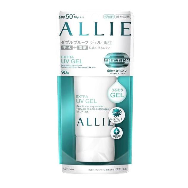 ALLIE エクストラUVジェル SPF50+ PA++++ 90g　日焼け止め　アリィー 日やけ止めジェル 休業日除く　(4973167278796)【ラッピング不可】 RLOGI｜sokuteikiya