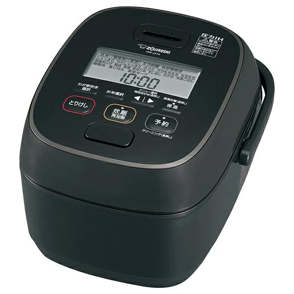 ZojirushiNW-JZ10-BAブラック炊飯器 4974305224170 象印（ZOJIRUSHI） 象印マホービン 圧力IH炊飯ジャー 極め炊き NW-JZ10