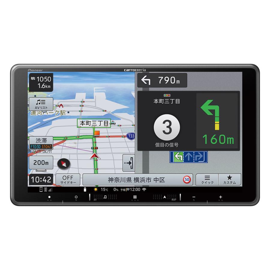 楽ナビ Pioneer パイオニア カーナビ AVIC-RF721 carrozzeria 
