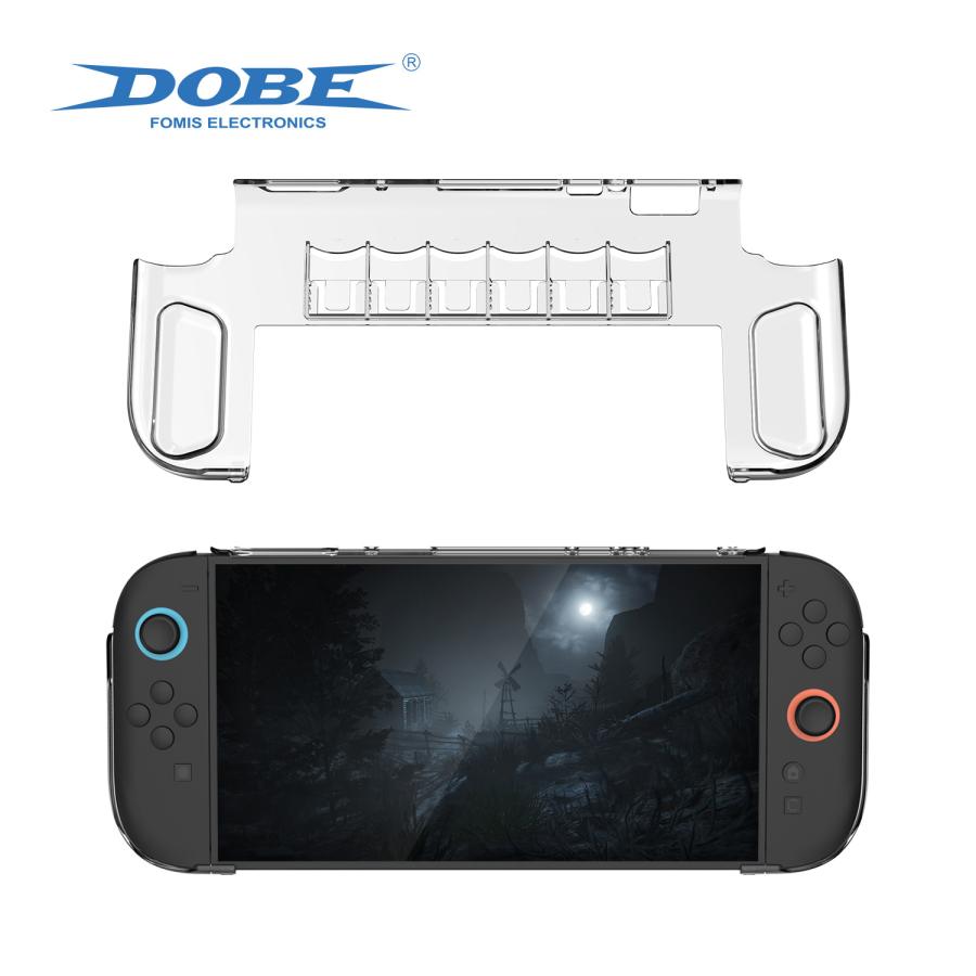 Nintendo Switch2 クリアケース カバー 背面 耐衝撃 ソフト収納