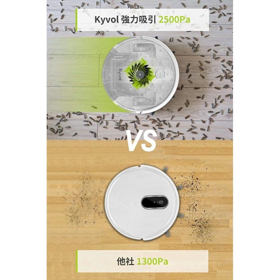 iRobot（アイロボット） Kyvol E20 ロボット掃除機 2000pa 強力吸引 超