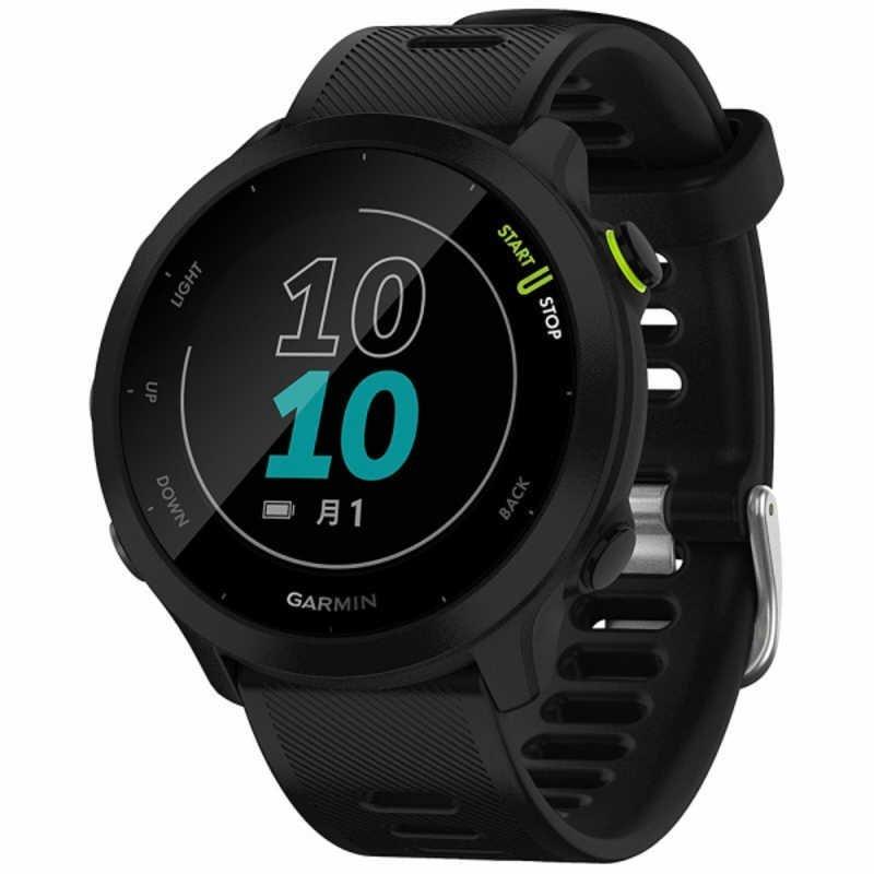 ForeAthlete GARMIN ガーミン 55 010-02562-40 Black 心拍 歩数 