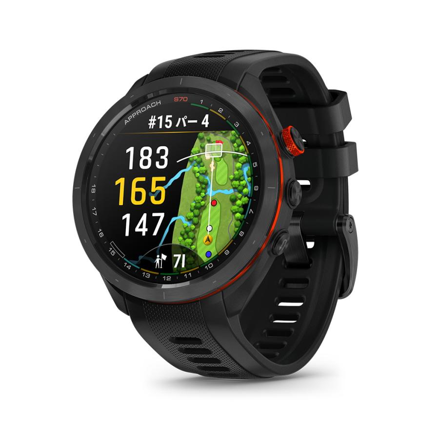 GARMIN APPROACH S70 GPSゴルフナビ GARMIN（ガーミン） ゴルフナビ ゴルフウォッチ Approach S70 47mm