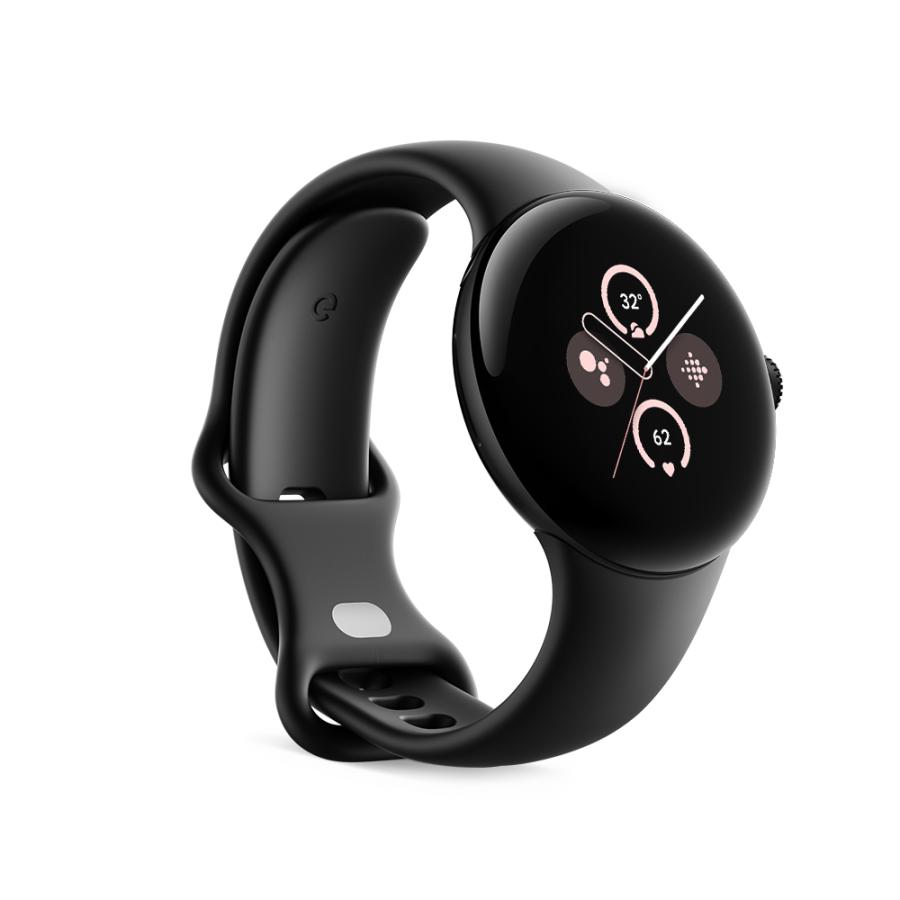 Google Pixel Watch 2 Wi-Fiモデル GA05029-GB [Matte Black アルミケース/Obsidian アクティブ  バンド]【ラッピング対応可】