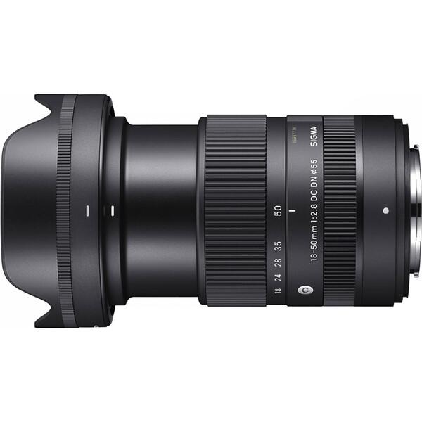 SIGMA シグマ 18-50mm F2.8 DC DN Contemporary [フジフイルム用] 富士フイルムXマウント用レンズ RLOGI【ラッピング対応可】｜sokuteikiya｜02