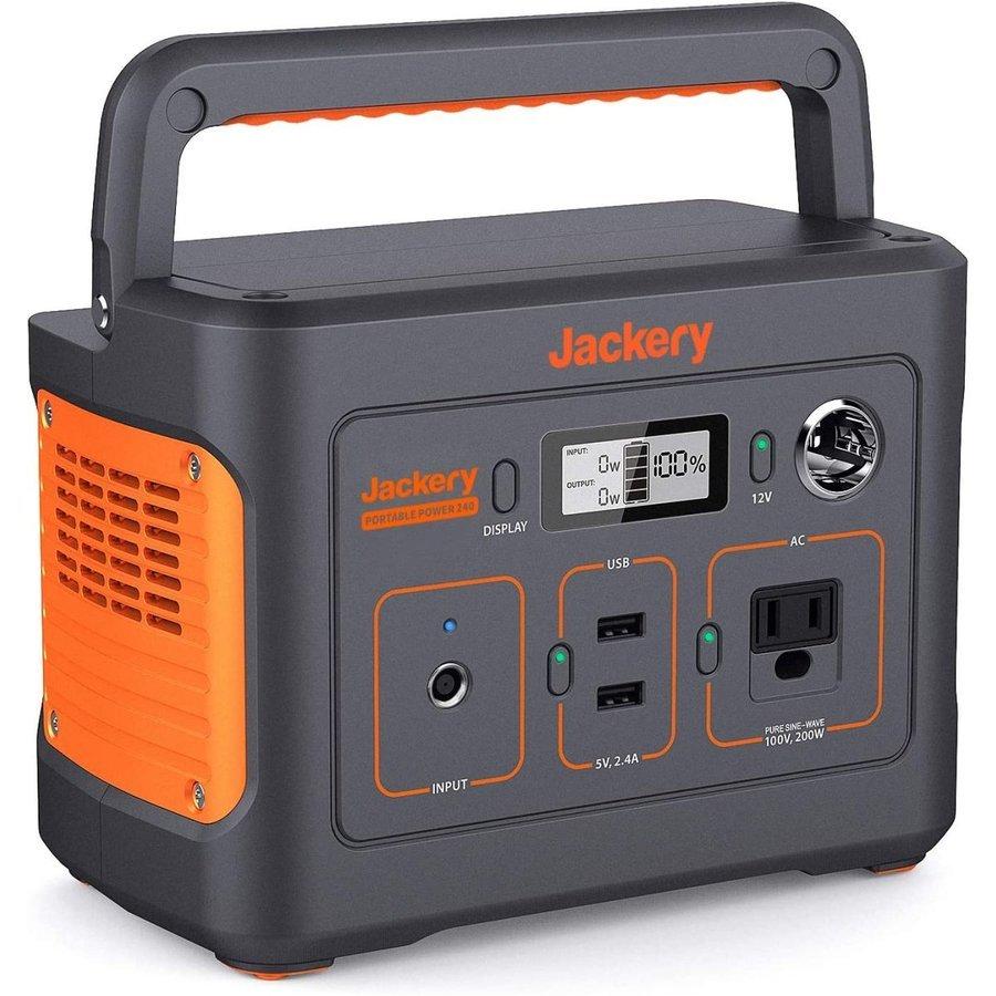 新古品】Jackery ジャクリ ポータブル電源 240 大容量67200mAh 新古品】Jackery ジャクリ ポータブル電源 240 大容量67200mAh