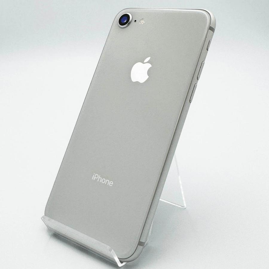 【即日発送】iPhone8 64GB シルバー　美品　中古　バッテリー容量78% iPhone 8 安心の1年保証！iPhone8 64GB 本体 中古 スマホ 中古