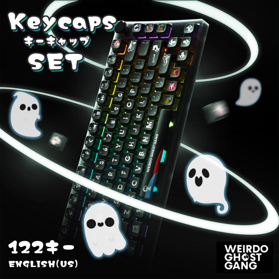 CREATIVE UNIVERS 122鍵 キーキャップ ゲーミングキーキャップ PBT