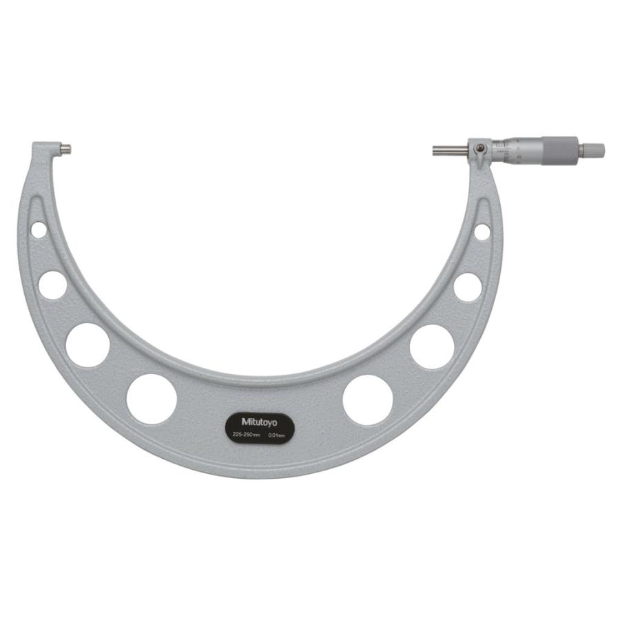 ミツトヨ（Mitutoyo） OM-250 225〜250mm 0.01mm 標準外側マイクロ 