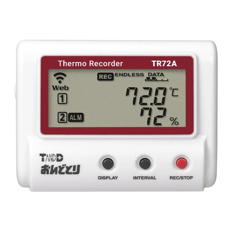 ティアンドデイ　TR72A2　温度・湿度データロガー　おんどとり　TR-72A2　 【ペン型】