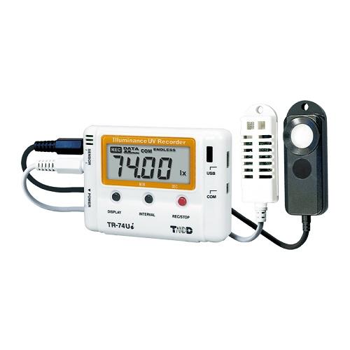  ティアンドデイ　おんどとり　照度・紫外線・温湿度データーロガー　TR-74Ui｜sokuteikoubou-2 